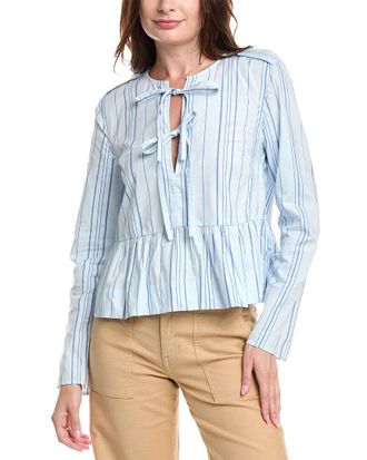 Ganni Ganni Peplum Blouse
