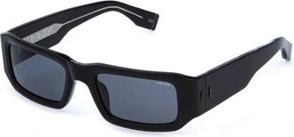 Police Splr 82 Zonnebrillen - Heren - Zonnebrillen - Zwart - 55 MM - Accessoires