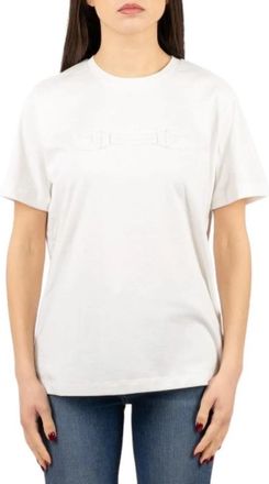 Elisabetta Franchi T-shirt - Dames - T-shirts - Grijs - M - Tops
