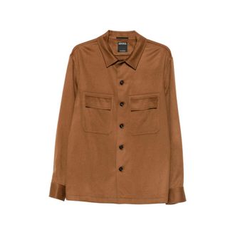 Ermenegildo Zegna Button-fastening Flap-pocket Shirt