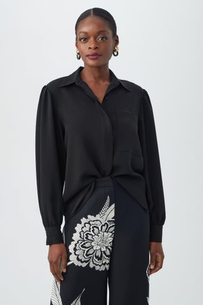 Trina Turk Anuka Dolman Slv Shirt