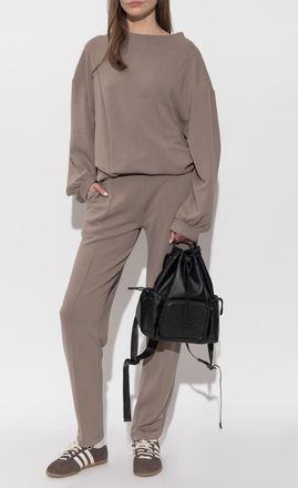 Emporio Armani Tracksuit Set: Sweatshirt And Trousers, Womens, Beige
