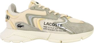 Lacoste L003 NEO 124 1 COU Womens Beige Trainers - Size UK 6.5