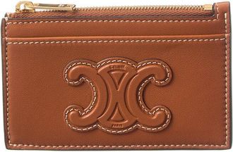 Celine Zipped Leather Card Holder