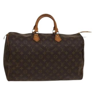 Louis Vuitton Pre-owned Handbags, female, Brown, Size: ONE SIZE Pre-owned Canvas Handbag
