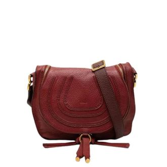 Chlo&eacute; Pre-owned Marcie Crossbody Bag - Dames - Pre-owned - Rood - Maat: ONE Size