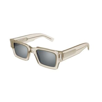 Saint Laurent SL 572 Zonnebril - unisex - Accessoires - Beige - Maat: 50 MM Nylon