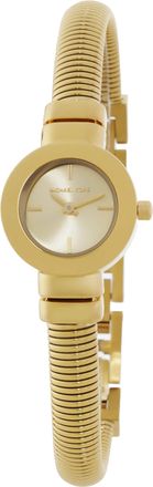 Michael Kors Mini Gramercy Quartz Gold Dial Ladies Watch MK7527