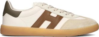 Hogan Cool Allacciato H - Heren - Sneakers - Beige - 41 EU - Leer - Schoenen