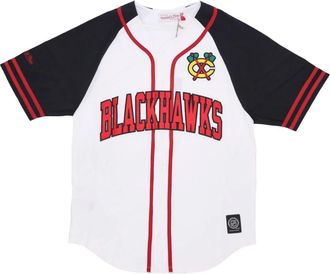Mitchell & Ness Chicago Blackhawks NHL Trainingsjersey - Heren - Fitness - Veelkleurig - M - Katoen - Fitness