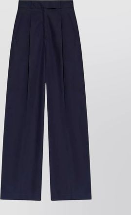 A.P.C. veronica pleated cotton trousers