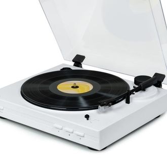Thomson Giradiscos Preamplificado Thomson Con Parada Autom&aacute;tica con Su Dise&ntilde;o Decididamente Moderno, Este Tocadiscos Thomson Tt351 Se Adapta A Cualquier Inter