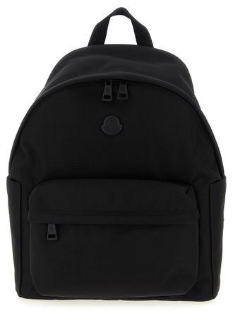 Moncler Black Polyamide Mens Backpack