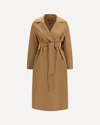 Max Mara Long robe Coat in wool, cashmere and silk Female 42