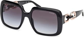 Guess Stijlvol horloge voor mannen - Dames - Zonnebrillen - Zwart - 56 MM - Accessoires