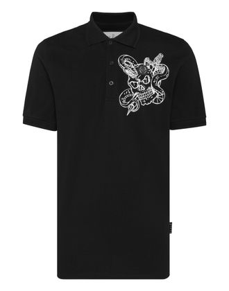 Philipp Plein Poloshirt Snake
