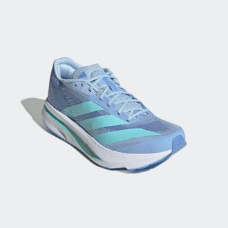 adidas Laufschuh ADIDAS PERFORMANCE ADIZERO SL2, Damen, Gr. 37, blau (glow blau, flash aqua, blau fusion), Textil, Schuhe Laufschuh, mit Lightstrike-Sohle