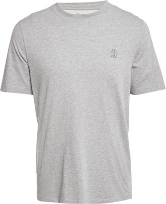 Brunello Cucinelli T-shirt girocollo - Grigio