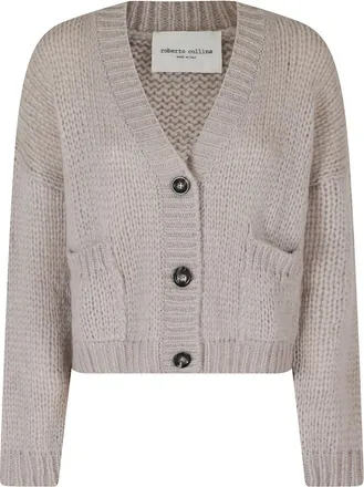 Roberto Collina Donna, Maglie, Beige, M, new