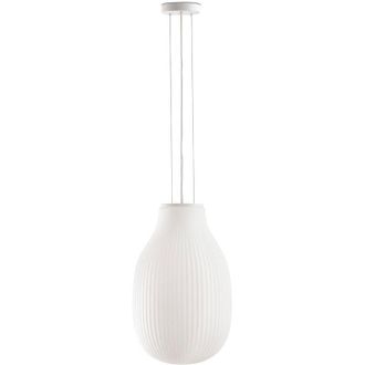 Faro Barcelona Faro Isabelle L&aacute;mpara De Techo Colgante Globe De 31 Cm En Blanco Mate