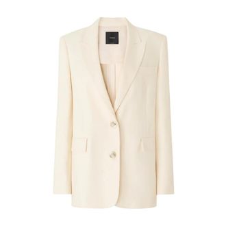 Pinko Faith Jacket - Jackets - Mujer - Beige - S