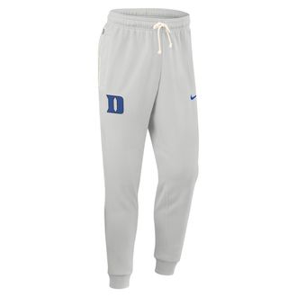 Nike Duke Sideline Nike Mens Dri-FIT College Taper Pants in Grey | 03B00BBDU-TLY