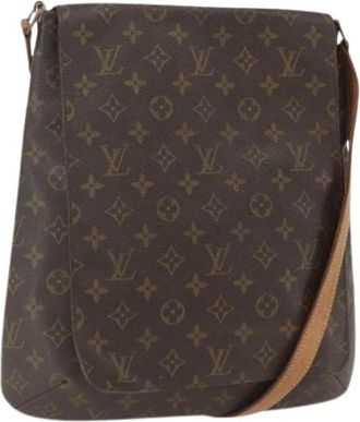Louis Vuitton Pre-owned Cross Body Bags, female, Brown, Size: ONE SIZE Pre-owned Canvas Crossbody Bag