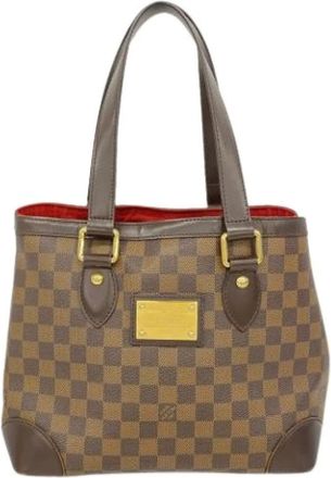 Louis Vuitton Pre-owned Handbags, female, Brown, Size: ONE SIZE Pre-owned Hampstead PM Tote