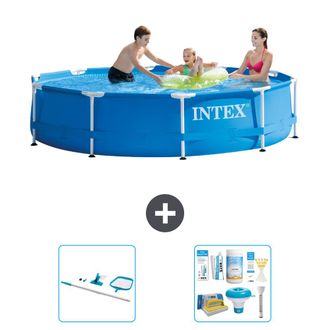 Intex Piscina Con Estructura Redonda - 305x76 Cm - 5-piezas S22452