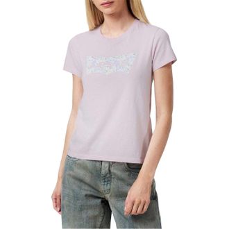 Levi's Dames/Dames Grafisch Print T-shirt (Roze)