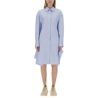 Stella McCartney Stella McCartney, Shirt Dresses, female, Blue, Size: S Shirt Dress