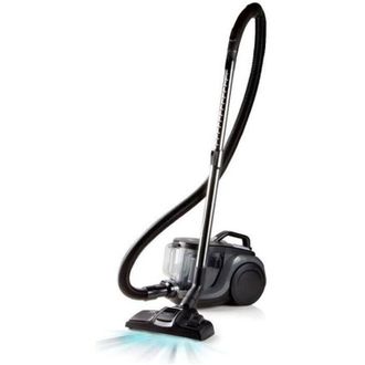 Domo DO7295S - Aspirapolvere a traino senza sacco - Sistema ciclonico - Nuova spazzola Deep clean - Contenitore polvere 2,5 L