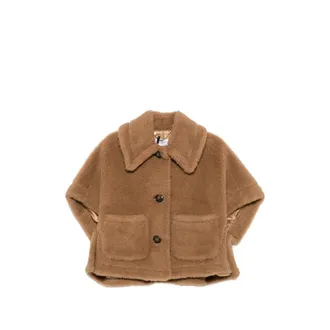 Max Mara Teddy Bear Cape Jacket