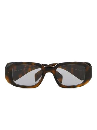Prada tortoiseshell-pattern sunglasses - Brown