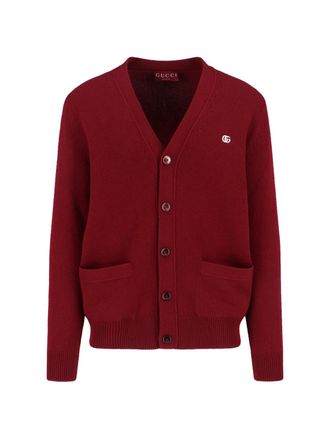 Gucci Cardigan In Misto Cashmere