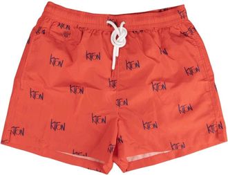 Kiton Uomo, Costumi da bagno, Rosso, M, new