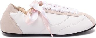 Repetto Tennis Silk Ballerinas