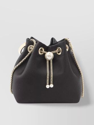 Jimmy Choo London bon bon leather shoulder bag