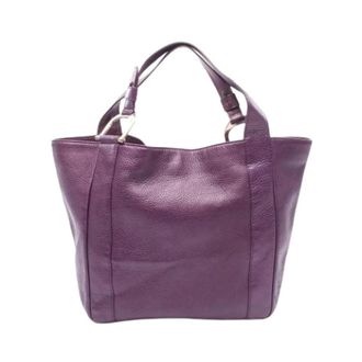 Gucci Pre-owned Handbags, female, Purple, Size: ONE SIZE Pre-owned Handbag, Tote bag
