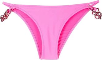 Moschino Chain Logo Bikini Bottom - Dames - Bikinis - Roze - XL - Badmode