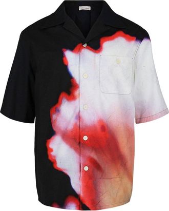Alexander McQueen Alexander Mcqueen Solarized Hawaiian Shirt