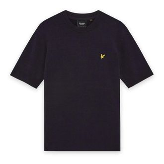 Lyle & Scott Relaxed T-shirt met Korte Mouwen - Heren - Truien - Blauw - Maat: S