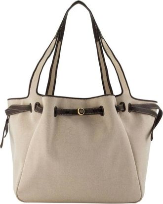 Tory Burch Tory Burch, Tote Bags, female, Beige, Size: ONE SIZE Romy Shopper Bag