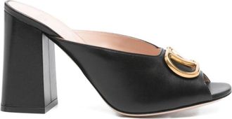 Valentino Garavani Black Logo Signature Heels