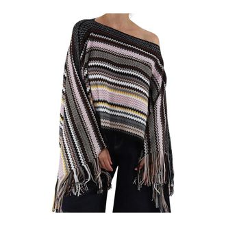 Missoni Dames, Jassen, Veelkleurig, Maat: ONE Size Wol