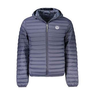 North Sails Blue Polyamide Mens Mens Jacket