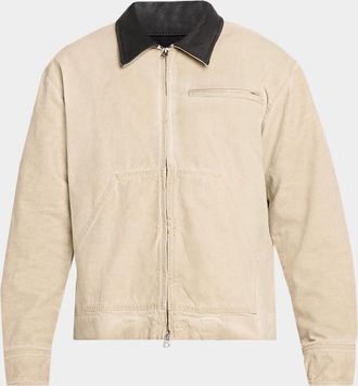 Rag & Bone Men & apos;s Denim Workwear Jacket