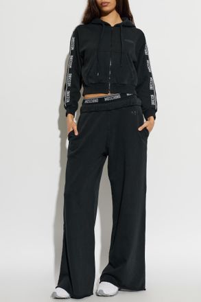 Moschino Active Sweatpants, Womens, Black