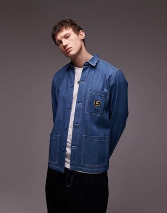 CAT CAT - WWR - Giacca di jeans blu lavaggio medio