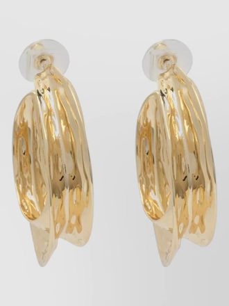 Self Portrait hoop earrings